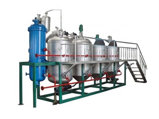 refining machine of crude palm kernel oil refining machine in Bangladesh