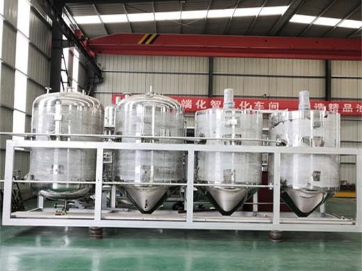 1-10t/d sunflower oil refinery machine in Lesotho