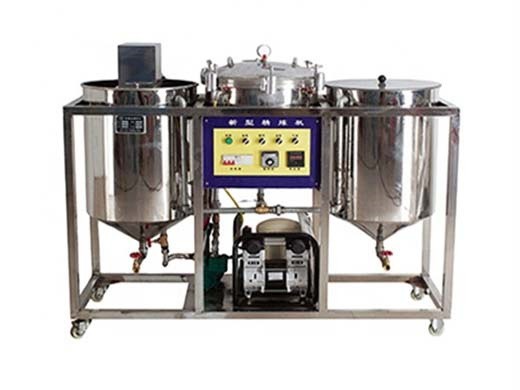 new design crude malaysia palm oil refinery plant palm oil refining machine for sale