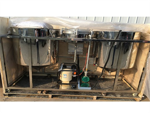 Tanzania 30t/d cotton seed crude oil refining machine