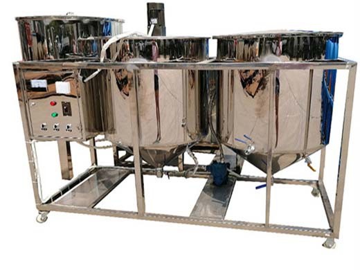 newest technology mustard seed oil refine plant with good in Nepal