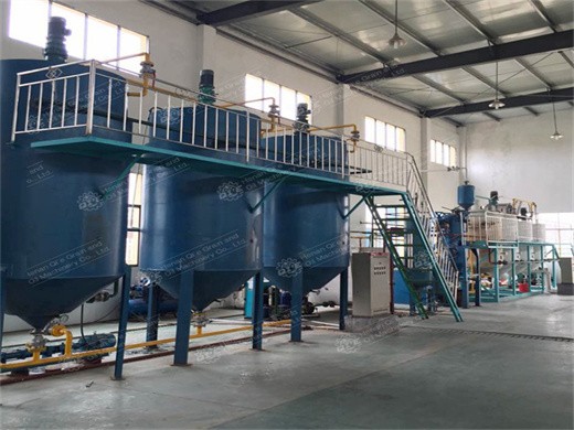 sunflower oil pressing machine with refinery and large in Sri Lanka