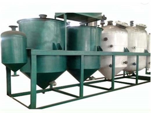 soybean oil refinery plant in Indonesia