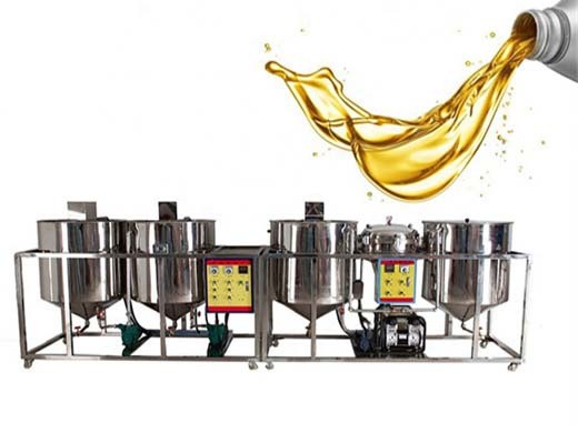 crude edible oil refinery equipment machine with ce iso in Nigeria