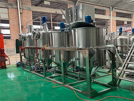 manufacturering design crude palm kernel oil refinery plant in Ethiopia