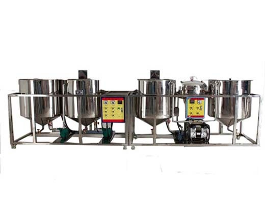coconut oil refinery plant manufacturer in Malawi