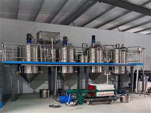 sesame oil extraction machine edible oil refining in Zimbabwe